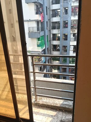Balcony in 2 BHK Apartment at Surya Kirti Tower, Virar West – for Sale