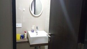 Bathroom in 1 BHK Apartment at Navpada – for Rent