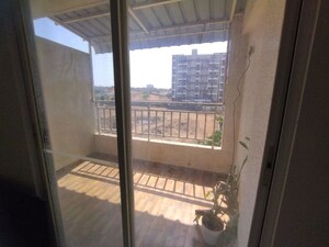 Balcony in 2 BHK Apartment at Majestique Magnum, Pisoli – for Sale