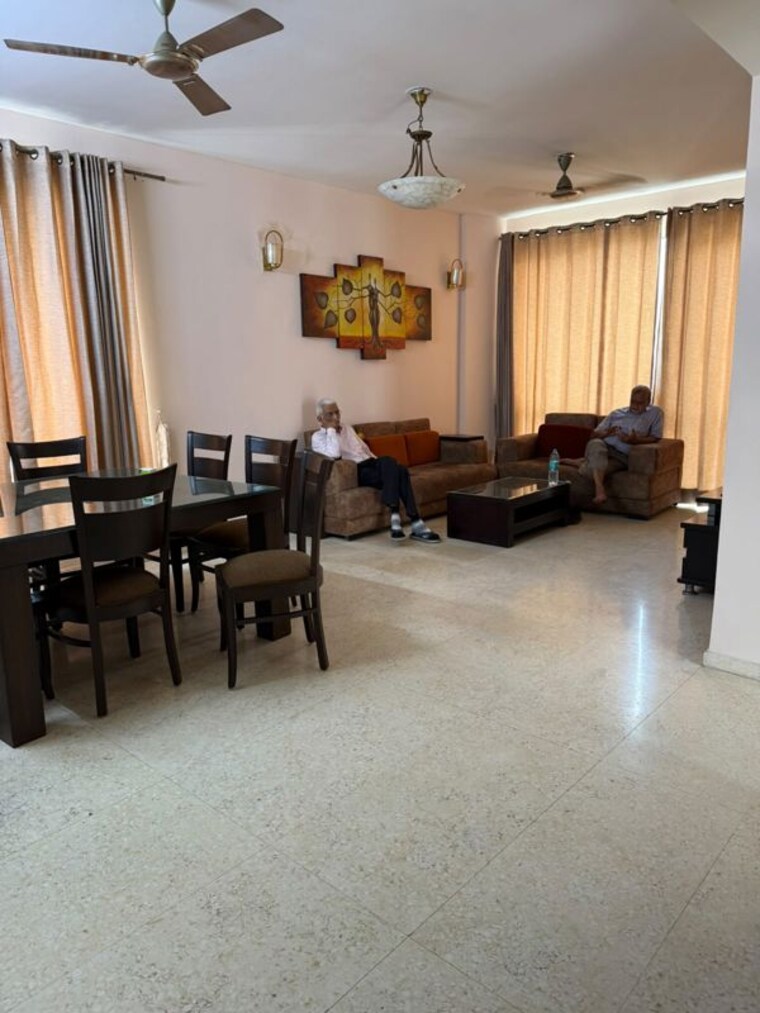 Living Room, unitech-escape 3 Bedroom 1983 Sq.Ft. Apartment In Sector 50 Gurgaon 10737813