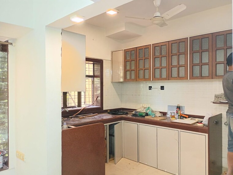 Kitchen, juhu 3 Bedroom 900 Sq.Ft. Apartment In Juhu Mumbai 10024023