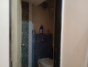 Bathroom in 3 BHK Apartment at Bajaj Emerald, Andheri East – for Rent