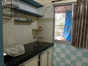 Kitchen in 1 RK Apartment at Navpada – for Rent