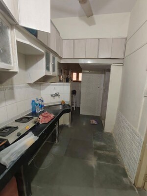 Kitchen in 1 RK Apartment at Eskrupa Apartment, Vile Parle East – for Rent