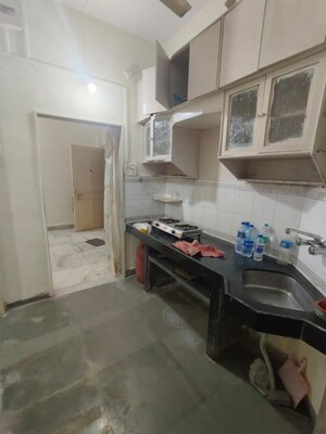 Kitchen in 1 RK Apartment at Eskrupa Apartment, Vile Parle East – for Rent