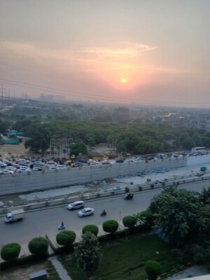 Balcony in Studio Apartment at Gaur City Center, Sector 4 Greater Noida – for Sale