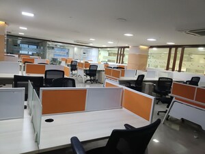 Team Area in  Office Space at Uptown Jubilee, Jubilee Hills – for Rent