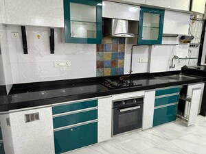 Kitchen in 2 BHK Apartment at Paranjape Schemes Royal Court, Andheri East – for Rent