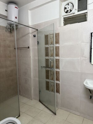 Bathroom in 3 BHK Apartment at Om Sree Patels Green Front, Yapral – for Rent