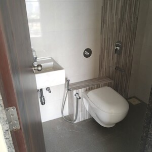 Bathroom in 1 BHK Apartment at Atul Horizon, Bhandup West – for Rent