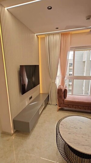 Bathroom in 2 BHK Apartment at Lodha Amara, Kolshet Road – for Rent