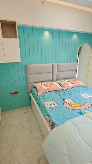 Bedroom in 2 BHK Apartment at Lodha Amara, Kolshet Road – for Rent