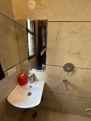 Bathroom in 2 BHK Builder Floor at Uttam Nagar – for Rent