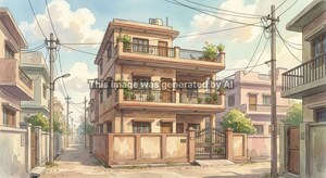  Independent House – Exterior View View at Shaheed Nagar - for Sale