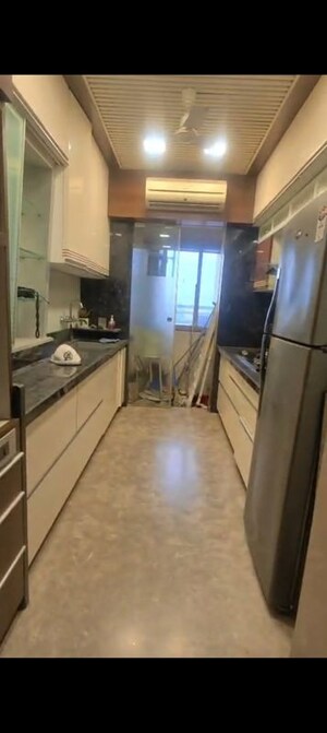 Kitchen in 2.5 BHK Apartment at Oberoi Springs, Andheri West – for Rent