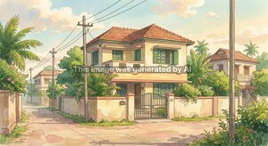  Independent House – Exterior View View at Rajavolu - for Sale