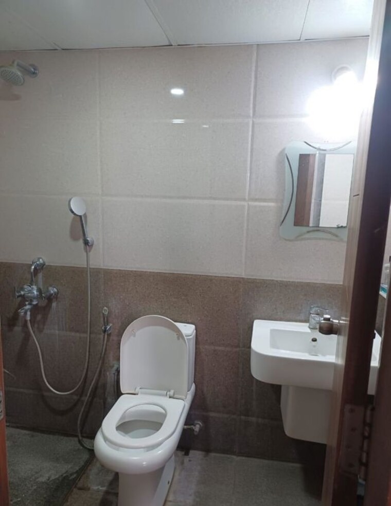 Bathroom, mithuna-white-pearl 2 Bedroom 1206 Sq.Ft. Apartment In Sampigehalli Bangalore 10738186