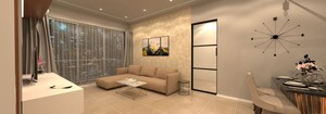 Living Room in 3 BHK Apartment at Runwal Forest Orchid, Kanjurmarg West – for Rent