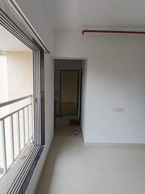 Balcony in 1 BHK Apartment at DGS Sheetal Tapovan, Malad East – for Rent
