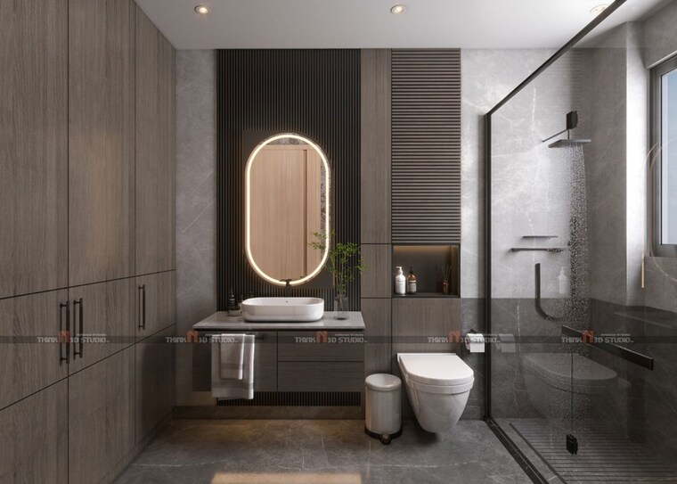 Bathroom, mittal-rajnagar-residency 3 Bedroom 1710 Sq.Ft. Apartment In Raj Nagar Extension Ghaziabad 10738297