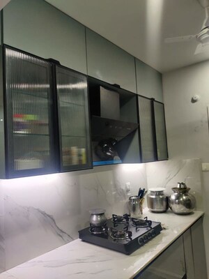 Kitchen in 3 BHK Apartment at Elemental Earthwoods, Kokapet – for Rent