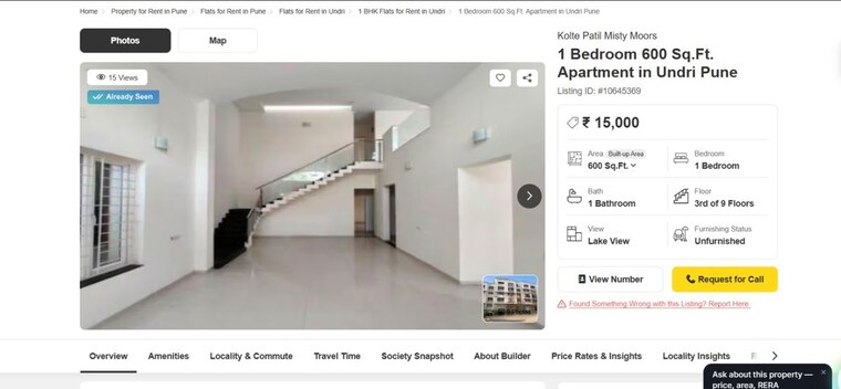 Floor Plan, nyati-exotica 3 Bedroom 1500 Sq.Ft. Apartment In Mohammadwadi Pune 10738317
