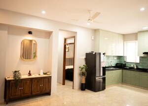Living Room in 3 BHK Builder Floor at Richmond Town – for Rent