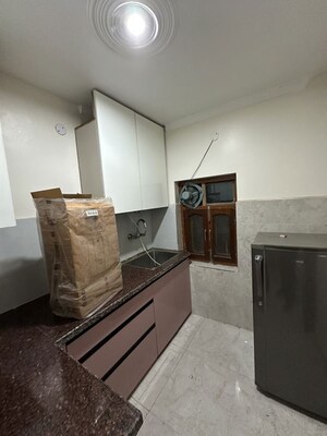 Kitchen in 1 RK Apartment at Sector 21 – for Rent