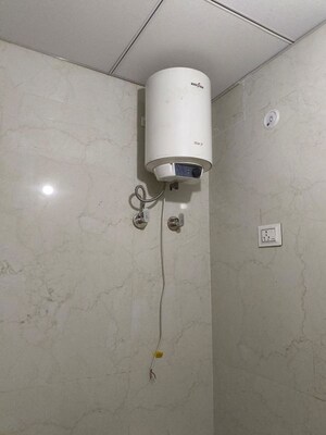 Bathroom in 3 BHK Apartment at Purvanchal Royal City, Chi V Greater Noida – for Rent