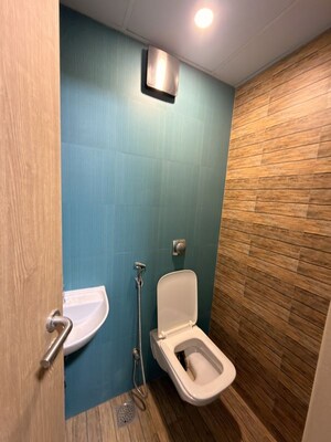Bathroom in 1 BHK Apartment at Lodha Crown Kolshet, Kolshet Road – for Rent