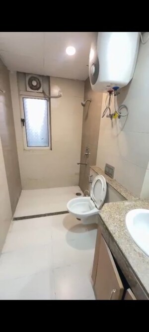 Bathroom in 3 BHK Apartment at Jaypee Kalypso Court, Sector 128 – for Rent