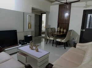 Living Room in 2 BHK Apartment at Neel Prabha CHS, Goregaon West – for Rent