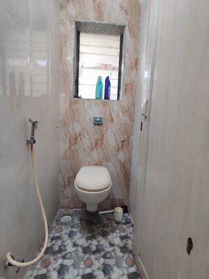 Bathroom in 1 BHK Apartment at Sector 5 Ghansoli – for Rent