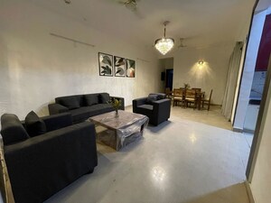Living Room in 3 BHK Apartment at Antriksh Golf View, Sector 78 – for Rent