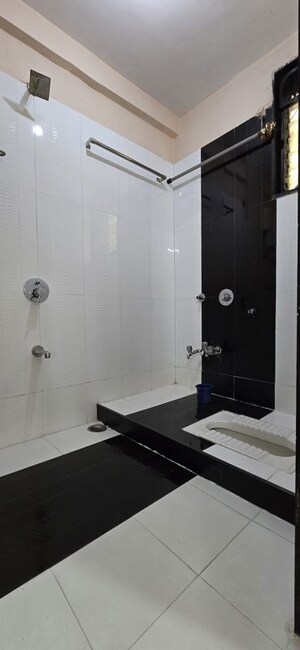 Bathroom in 2 BHK Apartment at Shree Ambika Complex, Ghansoli – for Rent