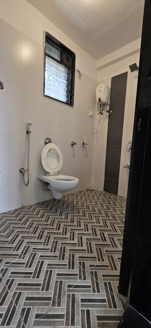 Bathroom in 2 BHK Apartment at Shree Ambika Complex, Ghansoli – for Rent