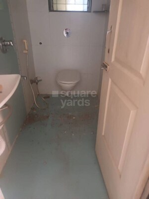 Bathroom in 2 BHK Apartment at Shree Ambika Complex, Ghansoli – for Rent
