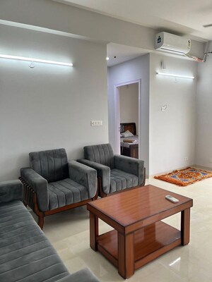 Living Room in 2 BHK Apartment at Supertech Hues, Sector 68 – for Rent