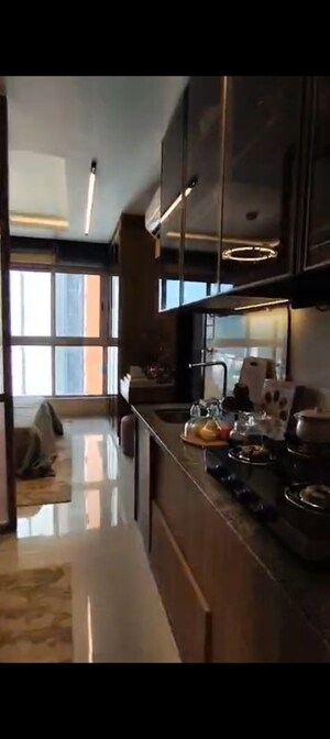 Kitchen in Studio Apartment at Piramal Revanta, Mulund West – for Sale