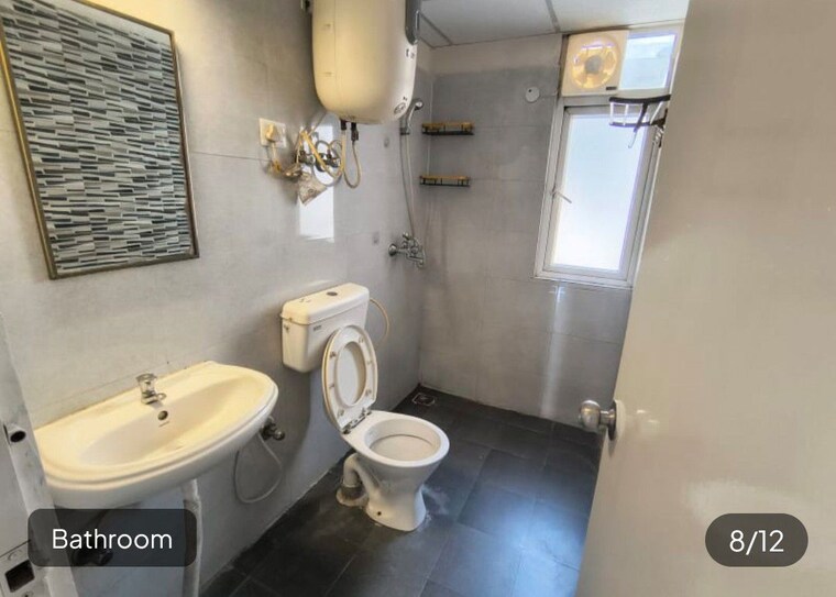 Bathroom, signature-global-the-roselia 2 Bedroom 800 Sq.Ft. Apartment In Sector 95a Gurgaon 10738496