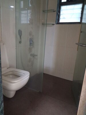 Bathroom in 2 BHK Apartment at Ghodawat Skystar, Goregaon West – for Rent