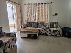 Living Room in 2 BHK Apartment at Chordia Icon Linera, Wakad – for Rent