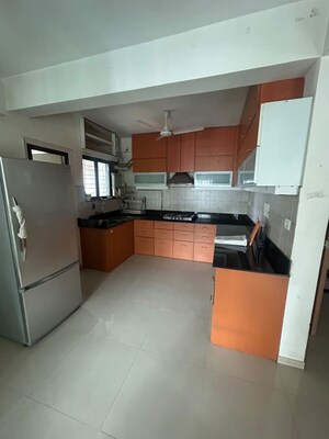Kitchen in 2.5 BHK Apartment at Oakwood Hills, Baner – for Rent