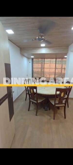 Dining area in 4 BHK Independent House at Anand Mangal Nerul, Nerul Sector 19 – for Rent