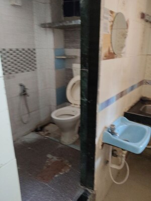 Bathroom in 1 BHK Apartment at Sargam Apartments, Cbd Belapur Sector 4 – for Rent