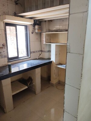 Kitchen in 1 BHK Apartment at Sargam Apartments, Cbd Belapur Sector 4 – for Rent