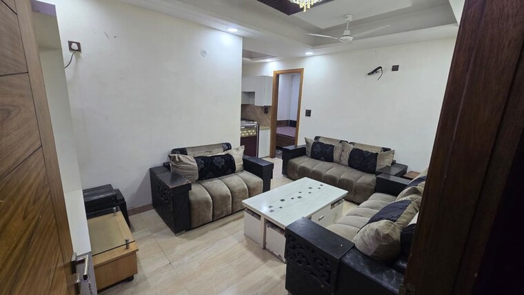 Living Room, indirapuram shakti khand 1 1 Bedroom 650 Sq.Ft. Builder Floor In Indirapuram Shakti Khand 1 Ghaziabad 10738625