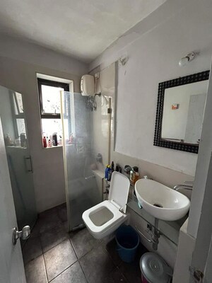 Bathroom in 2 BHK Apartment at Bandra West – for Rent