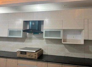 Kitchen in 3 BHK Apartment at Chandra Panorama, Sushant Golf City – for Rent