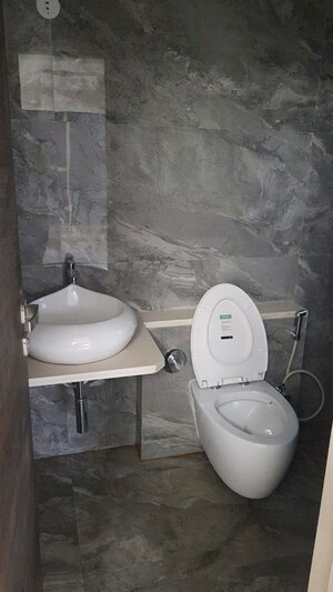 Bathroom in 2 BHK Apartment at Platinum 53 West, Andheri West – for Rent